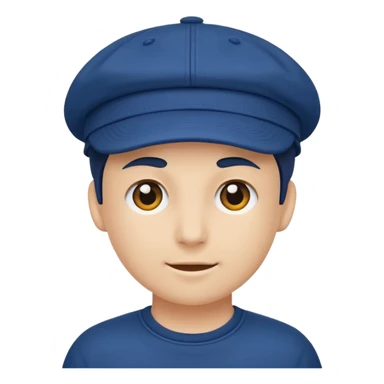 cloth Cap, not knitted. sticker