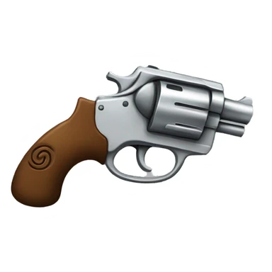 Money gun sticker