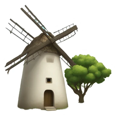 Molino de viento sticker