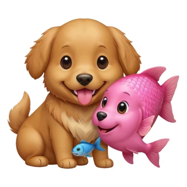 🐟 🐶 💕 sticker