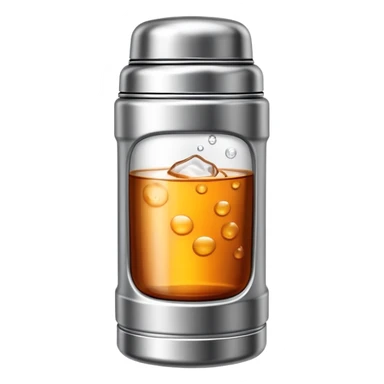 whisky in a thermos sticker