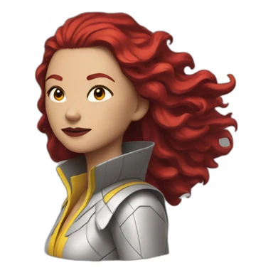 dark phoenix sticker