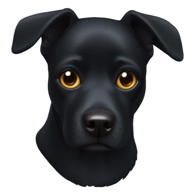 3 headed black dog sticker