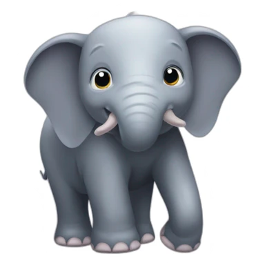 Pinguïn elephant hybrid sticker