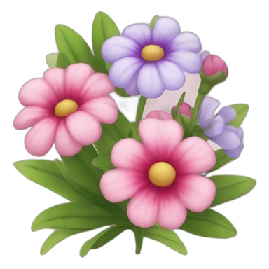 flowers sticker