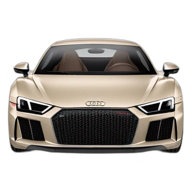 2017 Audi R8 Coupé V10 beige color sticker