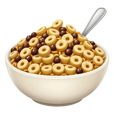 Trésor frokostblanding i skål  sticker