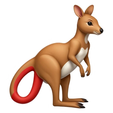 Qantas kangaroo sticker
