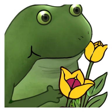 Tulip bouquet  sticker