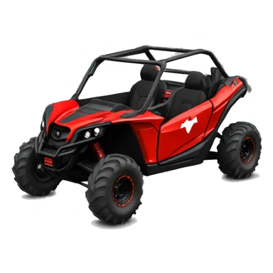 canam maverick red sticker