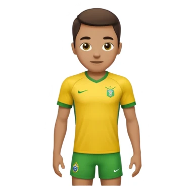 brasil polera corta sticker