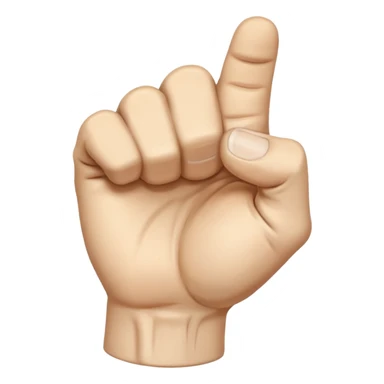 a fist shaking profusely sticker