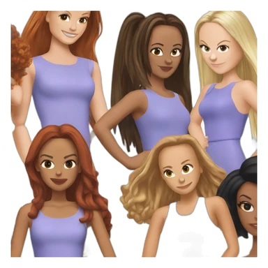 5 Spice Girls sticker