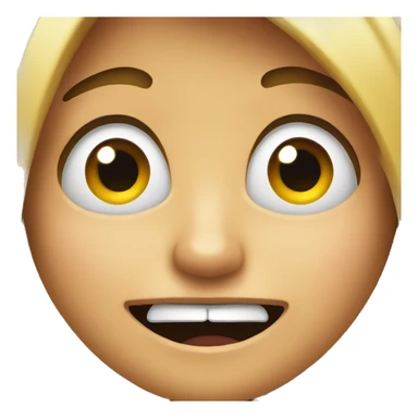 emoji biting its lip sticker