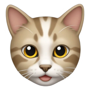 Gato saludando sticker