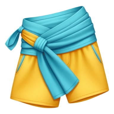 beach clothes folded,  sticker