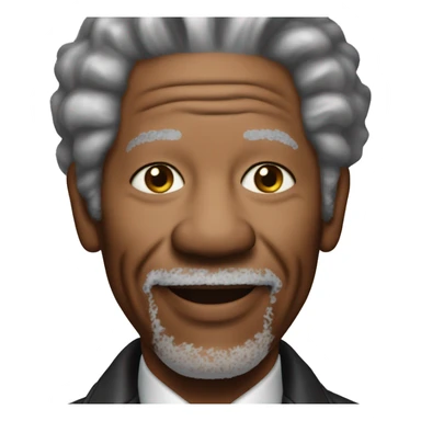 Gay Morgan freeman sticker