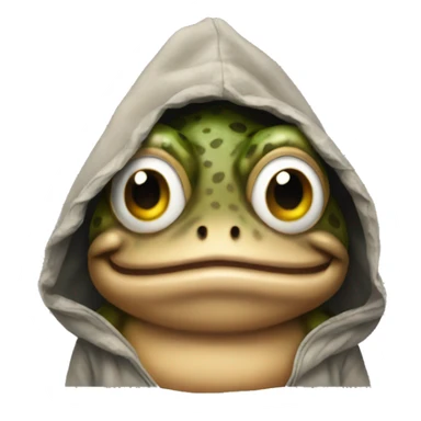 Toad in the hood sticker