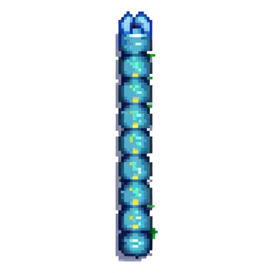pixel art of a chromosome sticker