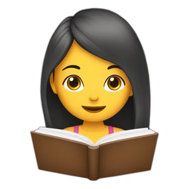 Jenna is reading sticker