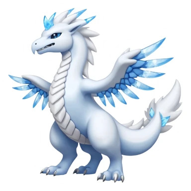Inteleon-Amaura-Reshiram-Pokémon-fusion (full body) sticker