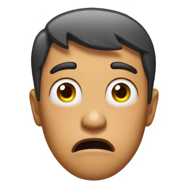 stunned emoji sticker