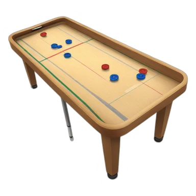shuffleboard sticker
