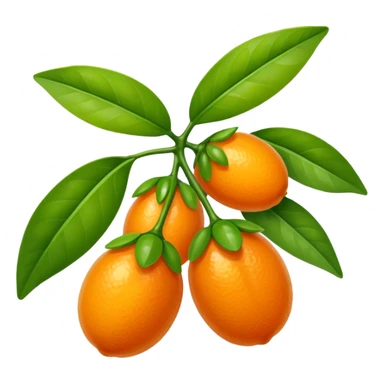 Kumquat foliage sticker