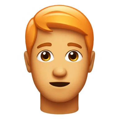 apricot face sticker