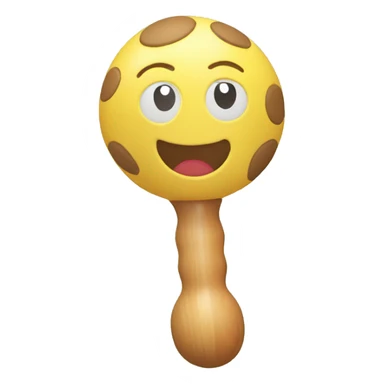 RATTLE toy for kids sticker