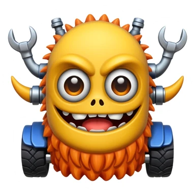 mechanic monster sticker