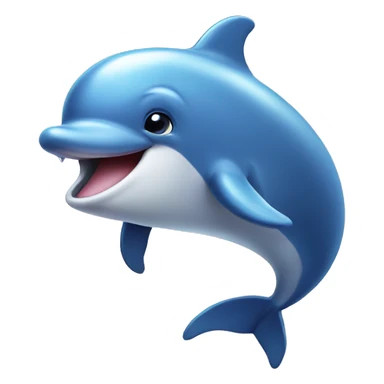 Cute dolphin  sticker