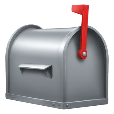 Mail box received  sticker
