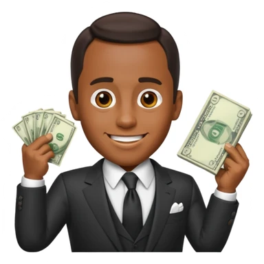 diddy spreading money sticker