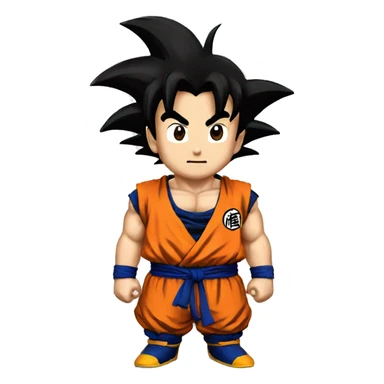 sangoku dans dragon ball Z sticker