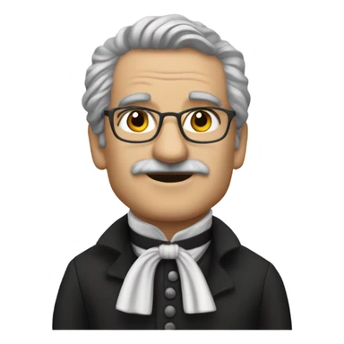 Maestro moreno y colocho de educacion fisic sticker