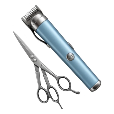 barber shop items, single sticker