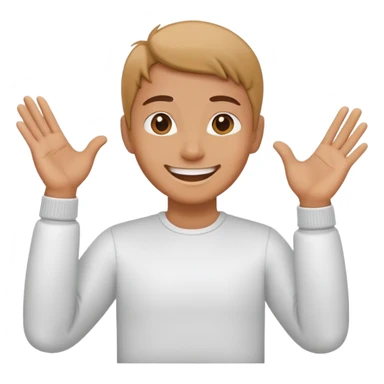 🙂‍↕️🤞🏼 sticker