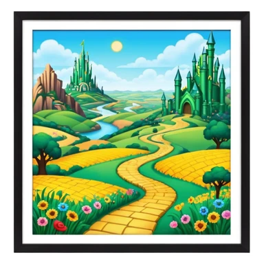 The Land of Oz sticker