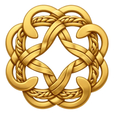 karma symbol of endless knots  sticker
