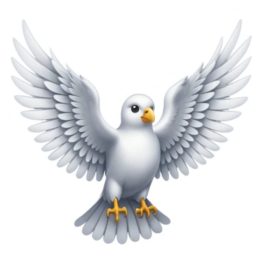 letter with wings sticker