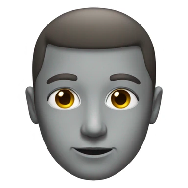 emoji of artificial intelligence sticker