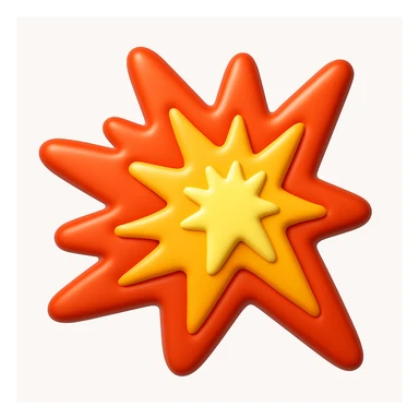 Convert the uploaded image into a 3D Apple-style emoji — preserve the key shapes, colors, and overall composition of the original image. Simplify the forms into clean, rounded cartoon-style elements while keeping the subject recognizable. Apply glossy textures, soft lighting, smooth shading, and render everything in Apple emoji style on a clean white background

 sticker