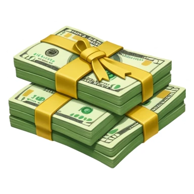 cash dollars sticker