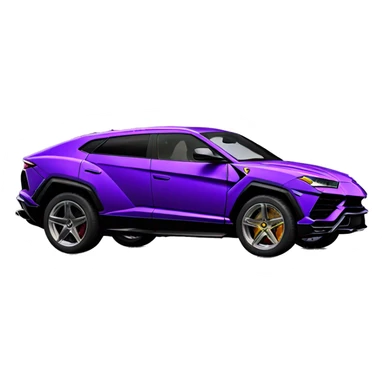 Lamborghini urus purple colour sticker