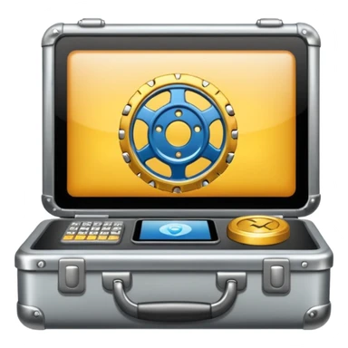  classic gear modern professional design for business presentation sticker