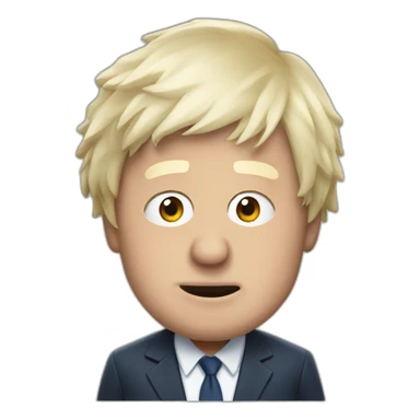 boris johnson sticker