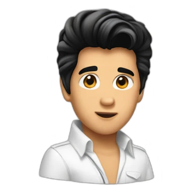 Valut Boy Imitates Elvis Presley sticker