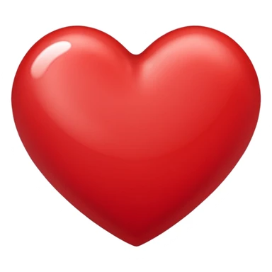 Cursive heart sticker