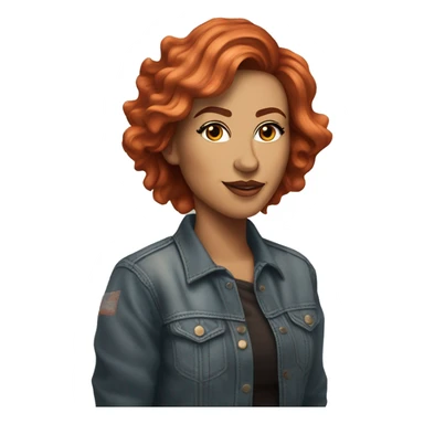 Chappell Roan, is an American singer and songwriter from Missouri. Working with collaborator Dan Nigro, the majority of her music is inspired by 1980s synth-pop copper red hair long sticker